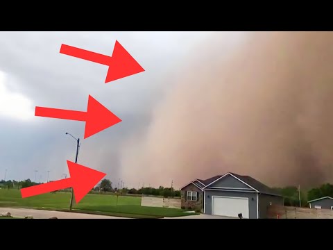 You are currently viewing SEE IT: Massive Dust Storm Engulfs Kansas Town Residents Left in Awe as Apocalyptic Scene Unfolds