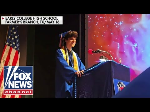 You are currently viewing WATCH: HS valedictorian delivers tearjerking speech hours after father’s funeral