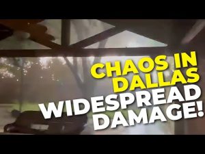 Read more about the article Chaos in Dallas: Severe Storms Wreak Havoc, Sparking Power Lines and Widespread Damage