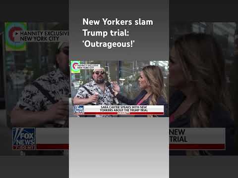 You are currently viewing New Yorkers reveal their real takes on the Trump trial #shorts