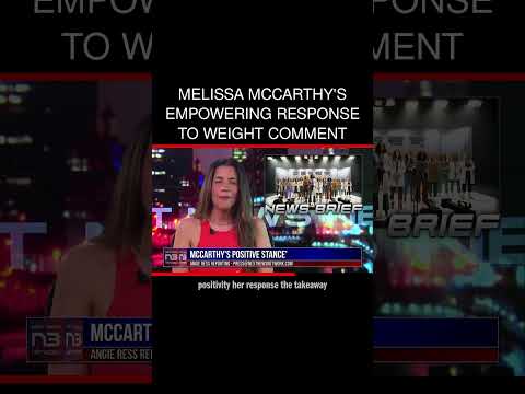 You are currently viewing Melissa McCarthy’s Empowering Response to Weight Comment