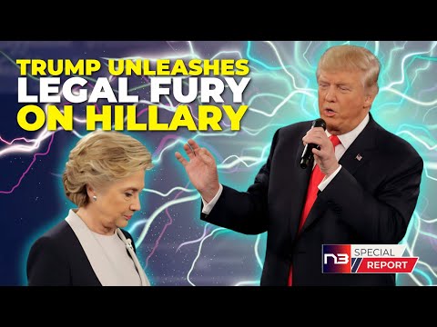 You are currently viewing Trump Unleashes Legal Fury Slams Hillary Exposes Hypocrisy in Classified Docs Scandal