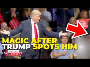 Read more about the article Trump Spots Baby In The Crowd Then Seconds Later Something Magical Happens That Will Melt Your Heart