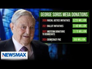 Read more about the article George Soros’ money is all throughout the left’s radical agenda | Rob Schmitt Tonight