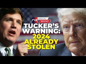 Read more about the article Tucker Carlson’s Urgent Message: Wake Up America, the 2024 Election May Already Be Stolen