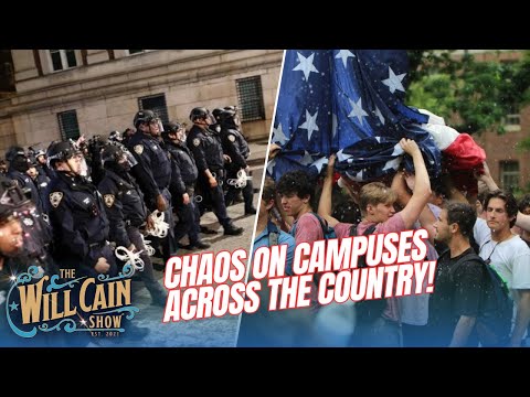 You are currently viewing Live: Anti-Israel riots shut down! PLUS American country music legend Lee Greenwood | Will Cain Show