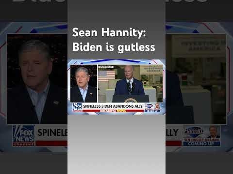 You are currently viewing Sean Hannity: Biden is telling the world American lives don’t matter #shorts