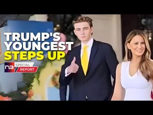 Read more about the article Barron Trump Stuns Nation With Political Bombshell: A New Era for the Trump Political Brand?