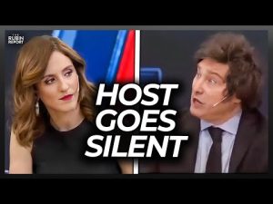 Read more about the article Host Goes Silent When Javier Milei Says What No Politician Will Admit