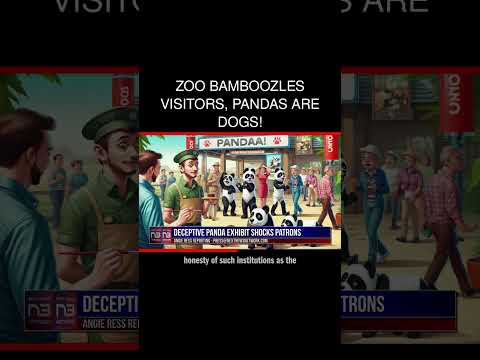 You are currently viewing Zoo Bamboozles Visitors, Pandas are Dogs!