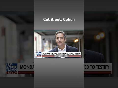 You are currently viewing ZIP IT: NY judge sends message to Michael Cohen #shorts