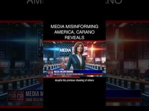 Read more about the article Media Misinforming America, Carano Reveals