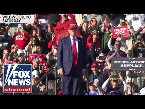 You are currently viewing The energy is behind Trump right now: Wildwood, NJ rally attendee