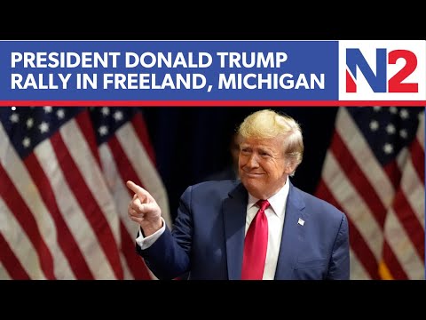 You are currently viewing LIVE: President Donald Trump campaign rally in Freeland, Michigan | NEWSMAX2