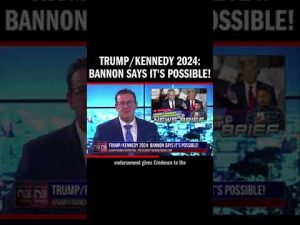 Read more about the article Steve Bannon’s backing a Trump/Kennedy 2024 ticket? Now that’s an idea that’s shaking up the politic