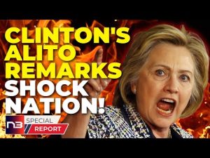 Read more about the article Shocking Video Exposes Clinton’s True Feelings About Alito’s Christianity – You Need to See This