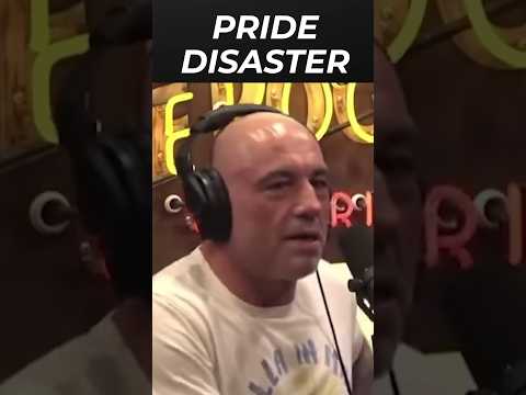 You are currently viewing Joe Rogan Can’t Stop Laughing at LGBT vs. Pro-Palestine Standoff at Pride Parade