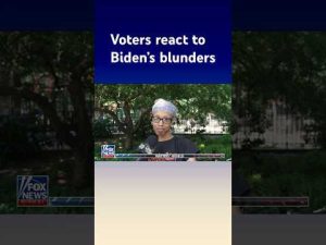 Read more about the article Americans react to Biden’s gaffes: ‘They forgot to turn him on’ #shorts