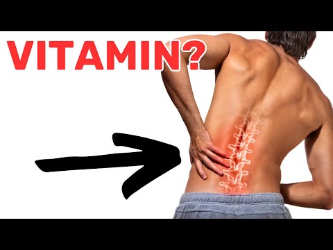 Read more about the article #1 Vitamin for Back Pain – Removes Pain, Stiffness, Inflammation