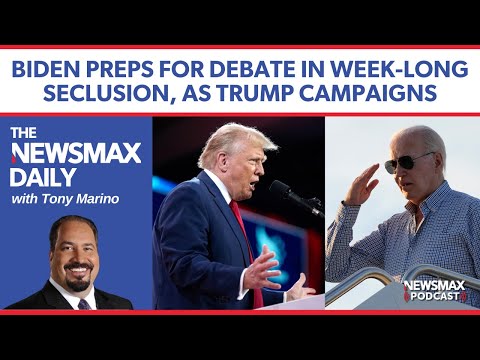 You are currently viewing Trump Barnstorming, While Biden is Studying | The NEWSMAX Daily (06/24/24)