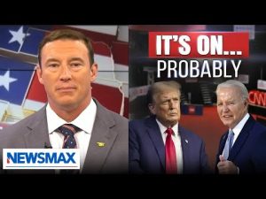 Read more about the article Carl Higbie: The odds are against Trump in his debate with Biden