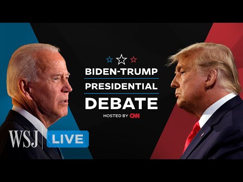 Read more about the article Watch Live: Biden and Trump in the First 2024 Presidential Debate | WSJ