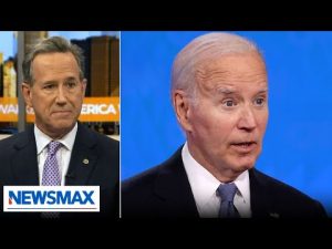 Read more about the article Despite calls for a replacement, Biden’s going nowhere: Santorum