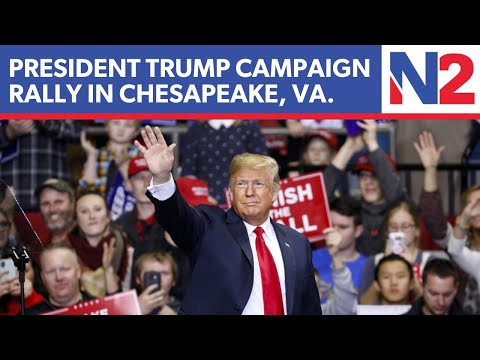 You are currently viewing LIVE: President Donald Trump campaign rally in Chesapeake, Va. | NEWSMAX2