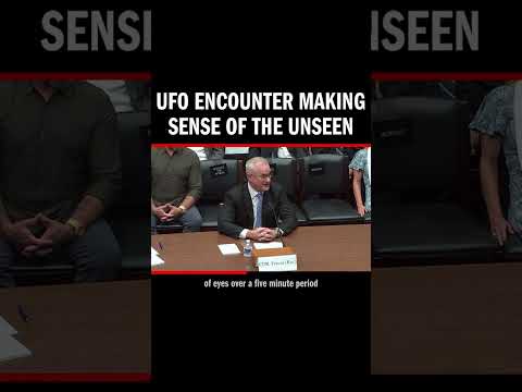 You are currently viewing Today at the Congressional Subcommittee, the attempt to comprehend UFO encounters felt like a scene