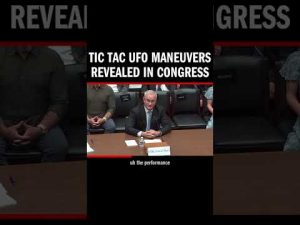 Read more about the article In the Subcommittee hearing, Congress got an unexpected lesson on Tic Tac UFO maneuvers