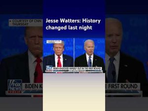 Read more about the article Jesse Watters: The CNN Presidential Debate was over 13 minutes in #shorts