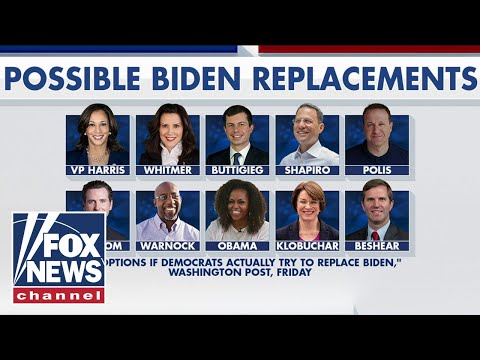 You are currently viewing Here are Dems’ first picks if they have to replace Biden