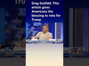 Read more about the article Greg Gutfeld: This article says Biden is far more risky as president #shorts