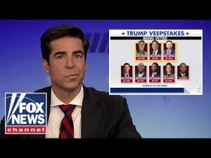 Read more about the article Jesse Watters gives his take on Trump’s vice presidential choices