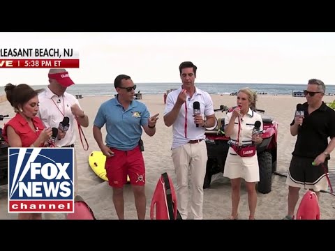 You are currently viewing ‘The Five’ hits the beach with Jersey Shore lifeguards!