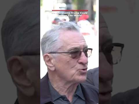 You are currently viewing De Niro calls on people to vote for Biden