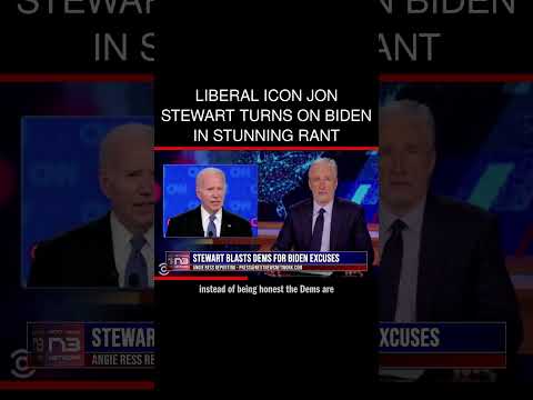 You are currently viewing Jon Stewart blasts Dems for covering Biden’s mental decline after a disastrous debate, calling out