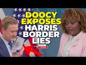 Read more about the article White House Panic as Doocy Reveals Shocking Truth About VP Harris Secret Border Operation