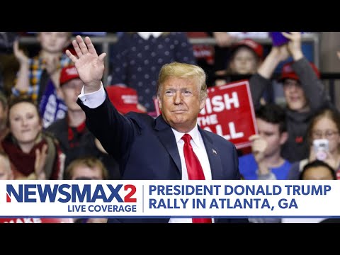 You are currently viewing LIVE: President Donald Trump campaign rally in Atlanta, Ga. | NEWSMAX2