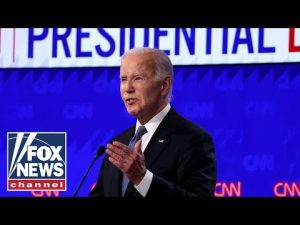 Read more about the article Biden’s debate performance sets off alarm bells