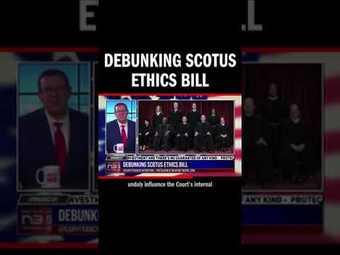 You are currently viewing New ‘ethics’ bill on the Supreme Court table? Sen