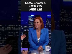 Read more about the article Watch Jen Psaki’s Face When Host Confronts Her on Her Lie