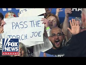 Read more about the article ‘PASS THE TORCH, JOE’: Rallygoer sends message to Biden