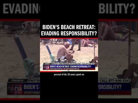 You are currently viewing President Biden’s beach vacation amidst ongoing controversies has raised concerns about his