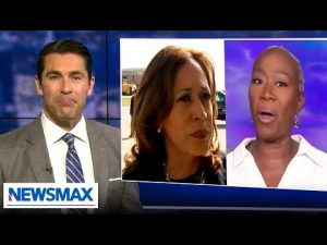 Read more about the article Media shamelessly parrots cringeworthy new Kamala-Walz buzz word: Rob Schmitt Tonight