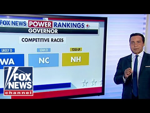 You are currently viewing Fox News Power Rankings: Competitive gubernatorial races to watch