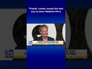 Read more about the article Here’s how ‘Friends’ fans can honor Matthew Perry,  creator says #shorts