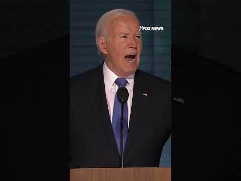 You are currently viewing Biden says anti-Israel protestors who clashed with police officers at the DNC ‘have a point’