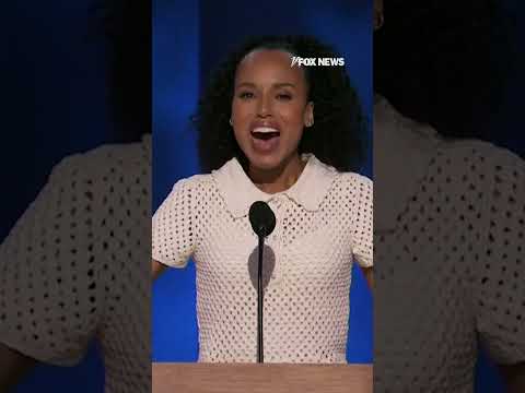 You are currently viewing Kerry Washington responds to critics who say she should stay out of politics at the DNC