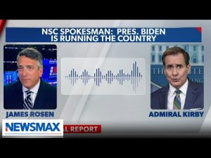 Read more about the article WATCH: Newsmax reporter grills Adm. Kirby about who is running country | National Report